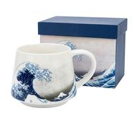 The Brithsh Museum Tasse à café en porcelaine Motif The Great Wave, 355 ml