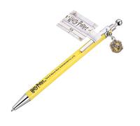 The Carat Shop Stylo à bille Harry Potter Hufflepuff Blason encre bleue 14 cm Jaune