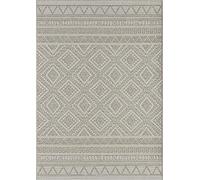 the carpet Calgary - Tapis d’intérieur Durable, Facile à Nettoyer, idéal pour Salon, Chambre, Cuisine ou entrée, également adapté à l’extérieur - Beige - 120 x 160 cm
