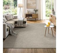the carpet Calgary - Tapis d’intérieur Durable, Facile à Nettoyer, idéal pour Salon, Chambre, Cuisine ou entrée, également adapté à l’extérieur - Beige Gris - 140 x 200 cm