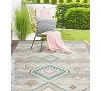 Tapis Moderne Extra Doux - THE CARPET - Salsa Outdoor - Crème - 140x200 cm - Résistant UV