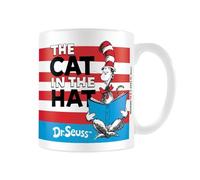 The Cat In The Hat - Mug (12 cm x 10,5 mm x 8,7 cm) (Blanc)