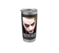 The Dark Knight Joker Stranger Gobelet isotherme en acier inoxydable double paroi