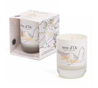 Thé de Noël bougie parfumée au naturel 180 g terre d'Oc