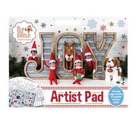 The Elf on the Shelf Bloc d'artistes - 24 pages de coloriage et beaucoup d'autocollants réutilisables