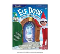 The Elf on the Shelf Kit de porte elfe - Porte d'elfe magique pour les assistants du Père Noël - Comprend 4 modèles de porte aux régions enchantées du pôle Nord
