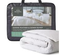 The Fine Bedding Company - Couette en Plumes et Duvet d'oie - Super King Size 10,5 tog