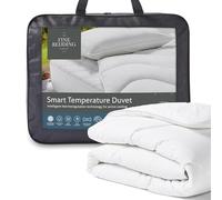 The Fine Bedding Company - Couette Intelligente à température rafraîchissante - Coton rafraîchissant activé - Couette d'été pour lit Double