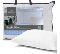 The Fine Bedding Company - Oreiller respiratoire - Refroidissement et évacuation de l'humidité - Soutien Doux/Moyen - Contrôle de la température - Lavable en Machine