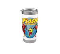 The Flash | Produit officiel DC Comics | WBUFLS03 Gobelet isotherme en acier inoxydable double paroi