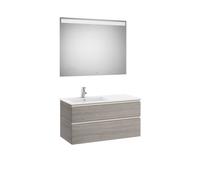 The gap pack 2t lav gche 1000mm (unik+miroir) city oak - ROCA A851514402