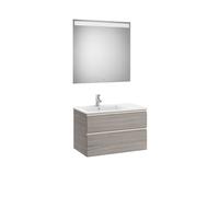 The gap pack 2t lav gche 800mm (unik+miroir) city oak - ROCA A851512402
