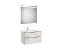 The gap pack 2t lav gche 800mm (unik+miroir) frêne nordic - ROCA A851512434