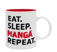 The Good Gift - Eat Sleep Manga Repeat - Mug 320 Ml - Asian Art