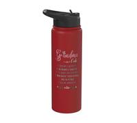 The Grandma Code : Grand-mère et grand-parent drôle Stainless Steel Insulated Water Bottle