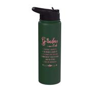The Grandma Code : Grand-mère et grand-parent drôle Stainless Steel Insulated Water Bottle