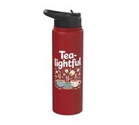 Thé gris Tealightful Tea Stainless Steel Insulated Water Bottle