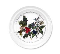 The Holly & Ivy, Assiette, Céramique, Multicolore, 27 x 27 x 3 cm, Lot de 6