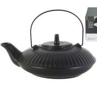 Home deco factory – Théière en céramique noire 60 cl