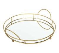 The Home Deco Factory - Plateau de présentation rond miroir 34 cm NC G