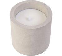 The Home Deco Factory - Bougie LED ronde design ciment Factory PM - Gris - Factory Argent G