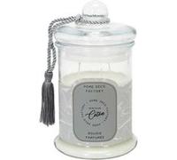 The Home Deco Factory - Bougie parfumée Bonbonnière 13,2 cm gris - senteur coton Gris G