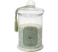 The Home Deco Factory - Bougie parfumée Bonbonnière 15,8 cm vert - senteur figue Vert G