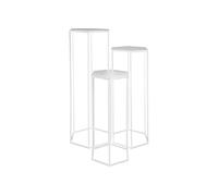 The home deco factory console métal - Blanc