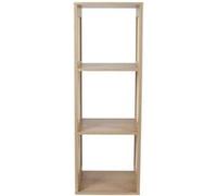 The Home Deco Factory - Etagère de rangement 3 cases Bali - Marron - Bali Marron G