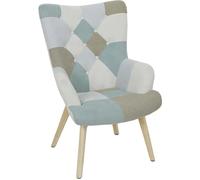 The home deco factory fauteuil Alta - Bleu