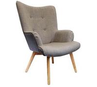 Beldeko Fauteuil relax scandinave - Gris