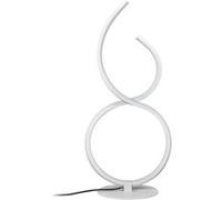 The Home Deco Factory - Lampe led design à poser - Hauteur 36 cm - Blanc Blanc G