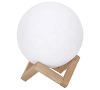 The Home Deco Factory Lampe ronde - Support bois