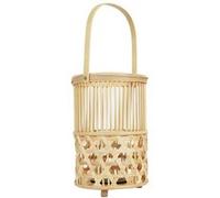 The Home Deco Factory - Lanterne en bambou tressé 22 x 55 cm G