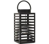 The Home Deco Factory - Lanterne en métal noir Black Forest 12 x 12 x 24.5 cm Noir G