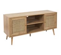 HOME DECO FACTORY - Meuble TV en Bois Marron Bali - Design Moderne et Fonctionnel - idéale pour l'organisation de Votre intérieur - Standard - Marron - Modèle Bali
