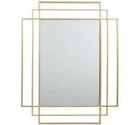 Miroir Design en Métal Art Déco 93cm Or