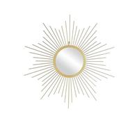 the_home_deco_factory Miroir Soleil Doré 66 cm