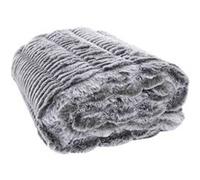 Plaid Imitation Fourrure Opulence 120x150cm Gris
