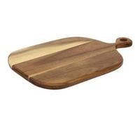 HOME DECO FACTORY - KA5095 Table de Service En Bois - Conçue Pour Repas et Apéritifs - Design Élégant et Pratique - Dimensions 45 x 29 cm - Hauteur 1,5 cm - Couleur Naturelle