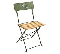 THE HOME DECO FACTORY Silla PLEGABLE Verde Bella VIT