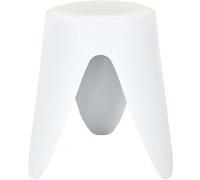 The Home Deco Factory - Tabouret d'appoint empilable Emma - Blanc - Emma Blanc G