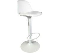 Lot de 2 Tabourets de Bar Isak 104cm Blanc