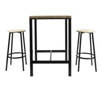 The home deco factory Tabouret de cuisine - Noir