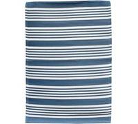 Tapis de Décoration extérieur design Azura - L. 120 x l. 180 cm - Bleu foncé