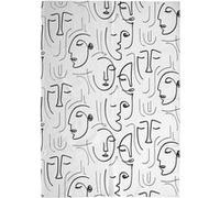 Tapis The home deco factory ARTY Noir 120x170 cm