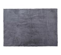 The Home Deco Factory Tapis Imitation Fourrure - Gris