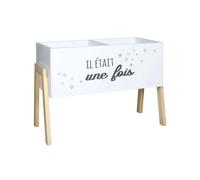 The home deco kids Bac à livres enfant - Blanc