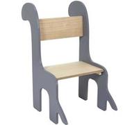 Chaise Enfant - Home Deco Kids - Dino - Confortable - Gris Et Marron