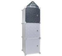 The Home Deco Kids - Rangement enfant 3 cubes modulables My little héros My Little héros - Bleu & gris My Little héros - Bleu & gris G